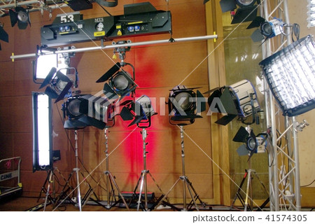 Studio lights and camera for media Studio lights and camera for media 41574305
