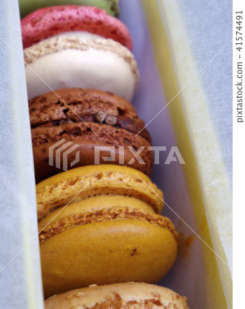 macaron France colourful dessert, french icon 41574491