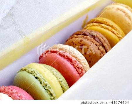 macaron France colourful dessert, french icon 41574494