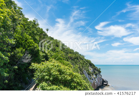 Rock Mountain LaemSalaBeach PrachuapKhiriKhan Thai Rock Mountain LaemSalaBeach PrachuapKhiriKhan Thai 41576217