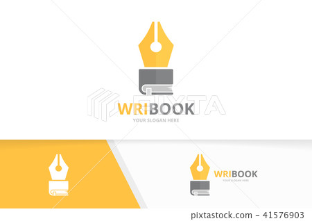 Premium Vector | Graduate logo with cap pen and book flat image