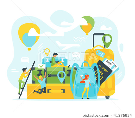 Tourism concept background Tourism concept background 41576934