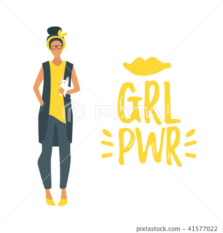 Girls power concept. 41577022