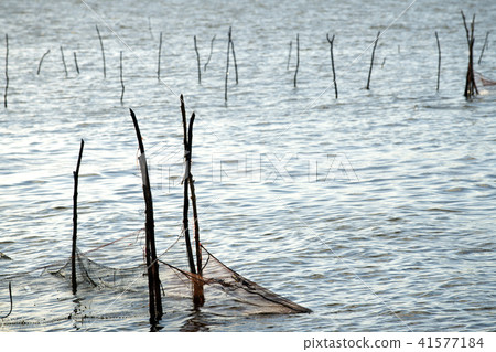 The fishery in a lake in the country, Thailand 41577184