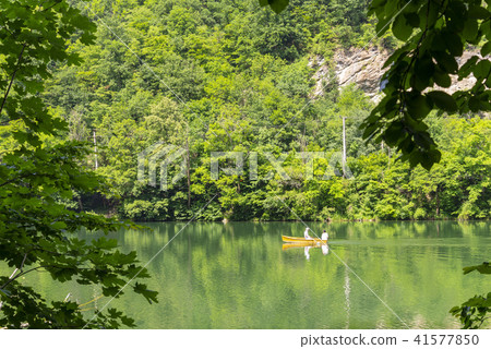 Landscape Hamori Lake in Beech Mountains, Hungary Landscape Hamori Lake in Beech Mountains, Hungary 41577850