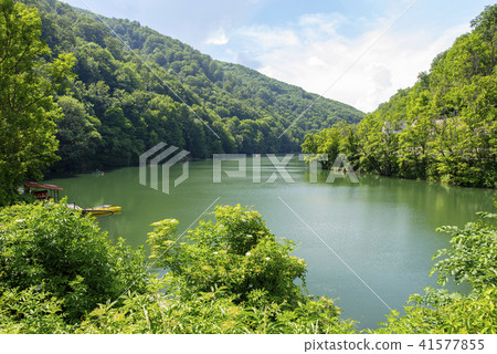 Landscape Hamori Lake in Beech Mountains, Hungary Landscape Hamori Lake in Beech Mountains, Hungary 41577855