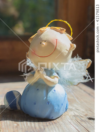 Cute baby angel in prayer Cute baby angel in prayer 41579813