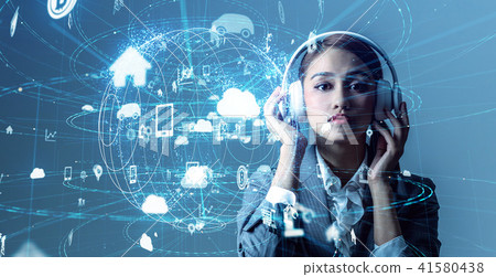 物聯網形象 41580438