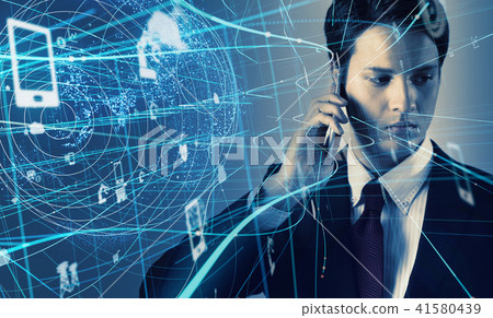 物聯網形象 41580439