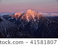 Mt. Kaikomagatake at dawn 41581807