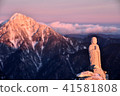 Mount Kaikoma and Jizo at dawn 41581808