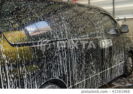 car wash foam 41581968