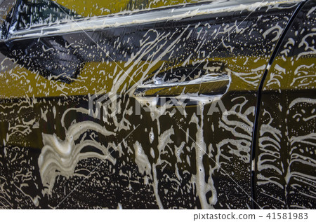 Car wash foam Car wash foam 41581983