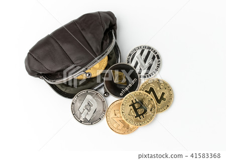 Wallet and encryption currency: bit coin, zette cache, light coin, eserium, dash, monero 41583368