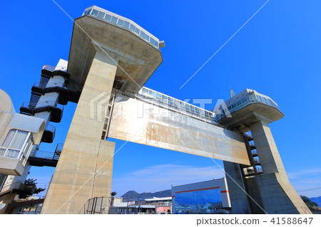 Numazu Port Large Scale Outlook Flood gate 41588647