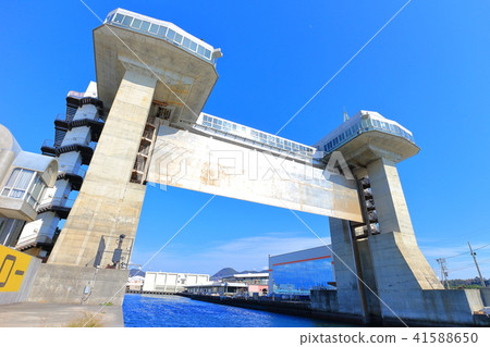 Numazu Port Large Scale Outlook Flood gate 41588650