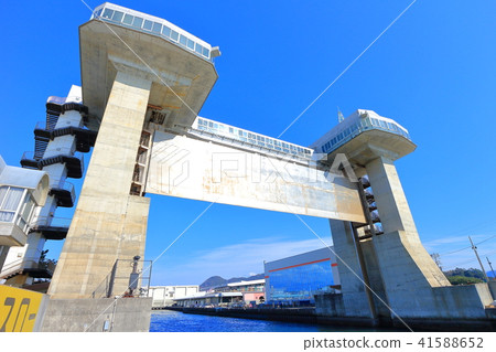 Numazu Port Large Scale Outlook Flood gate 41588652