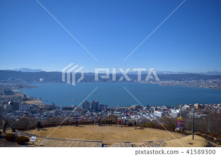 諏訪湖諏訪市湖濱公園 41589300