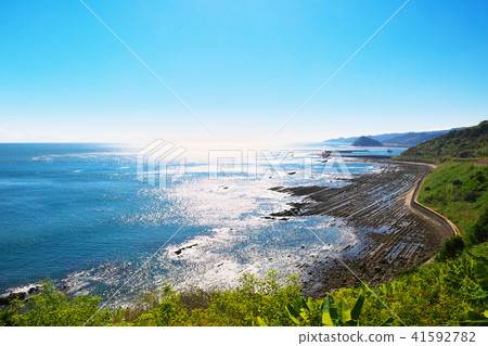 Scenery of the Devil's Washing Rock from Horikiri Pass 41592782