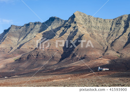 view of mountains range in Canary Islands, Spain. 41593900