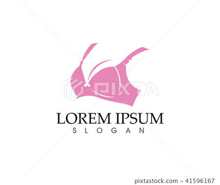 Set of different push up bras isolated over 41596167