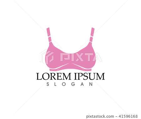Set of different push up bras isolated over 41596168
