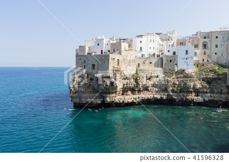 Polignano a mare view, Apulia, Italy Polignano a mare view, Apulia, Italy 41596328