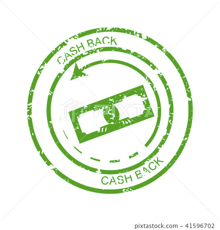 Cashback rubber stamp Cashback rubber stamp 41596702