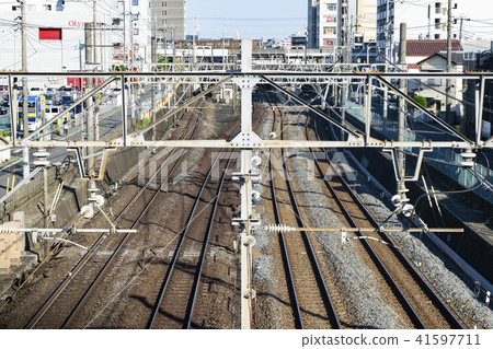 Railway from the top Railway from the top 41597711