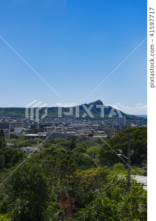 Diamond Head Hawaii Blue Sky Diamond Head Hawaii Blue Sky 41597717