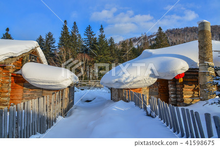Snow village in Harbin, China 41598675