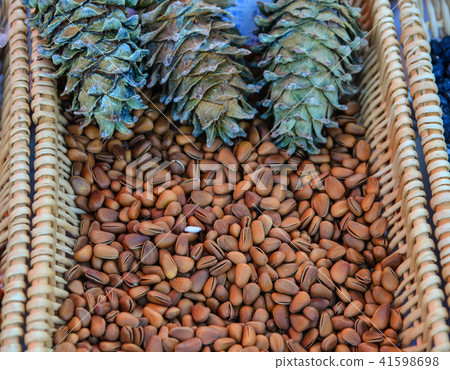 Pine nuts in the case Pine nuts in the case 41598698
