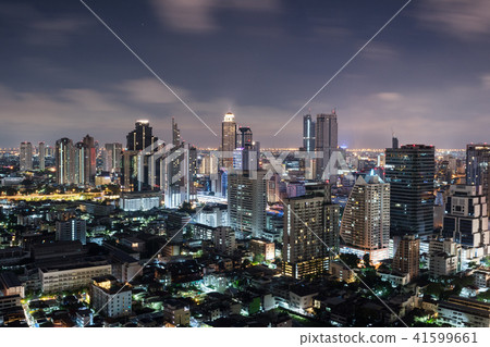 建築群夜景（曼谷） 41599661