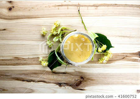 Honey and flowers of linden tree Honey and flowers of linden tree 41600752