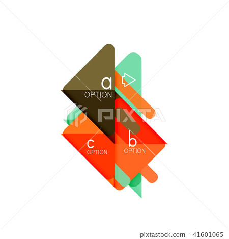 Triangle data visualization design, option infographic layout Triangle data visualization design, option infographic layout 41601065