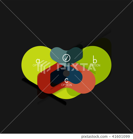Flat design geometric infographics, arrow shape vector sticker or label, price tags, offer promotion Flat design geometric infographics, arrow shape vector sticker or label, price tags, offer promotion 41601099