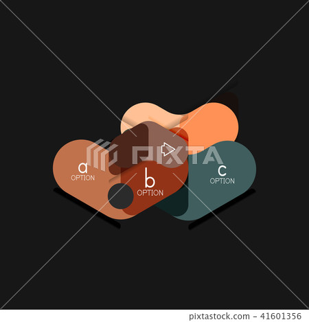 Flat design geometric infographics, arrow shape vector sticker or label, price tags, offer promotion Flat design geometric infographics, arrow shape vector sticker or label, price tags, offer promotion 41601356