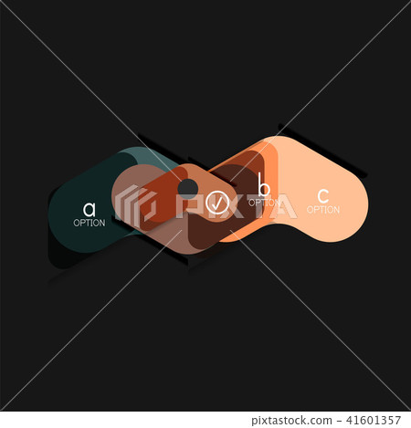 Flat design geometric infographics, arrow shape vector sticker or label, price tags, offer promotion Flat design geometric infographics, arrow shape vector sticker or label, price tags, offer promotion 41601357