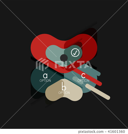 Flat design geometric infographics, arrow shape vector sticker or label, price tags, offer promotion Flat design geometric infographics, arrow shape vector sticker or label, price tags, offer promotion 41601360