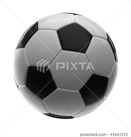 Soccer-ball isolated on white background 3d illustration 41601372