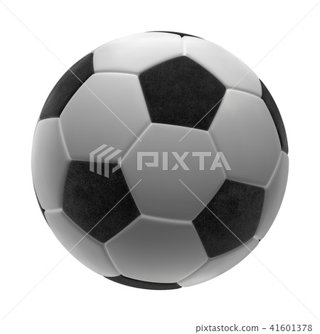 Soccer-ball isolated on white background 3d illustration 41601378