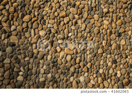 Sea pebble sea stones background natural polished  41602065