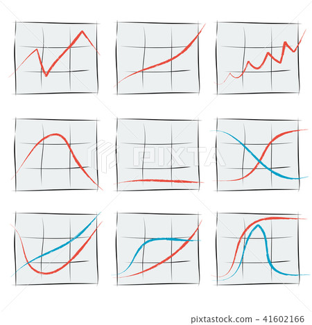 Nine growth chart - Stock Illustration [41602166] - PIXTA