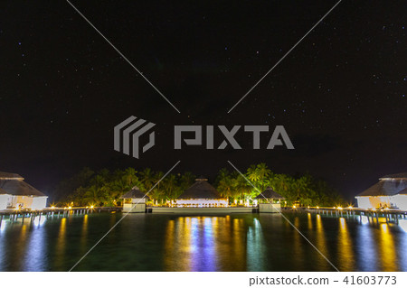 Tropical Maldives Maldives Sea Hawaii Summer Oversea Water Villas Wedding Sandy Beach 41603773