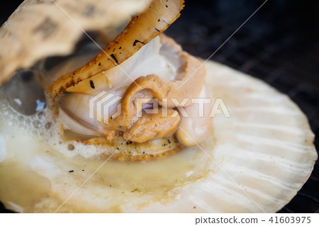 Baked scallops 41603975