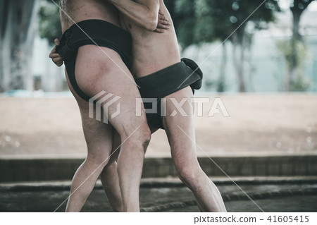 sumo, sumo wrestling, sumo wrestler's loincloth 41605415