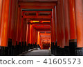 無人伏見稻荷千本鳥居 無人伏見稻荷千本鳥居 41605573