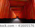 無人伏見稻荷千本鳥居 無人伏見稻荷千本鳥居 41605576