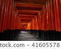 無人伏見稻荷千本鳥居 無人伏見稻荷千本鳥居 41605578