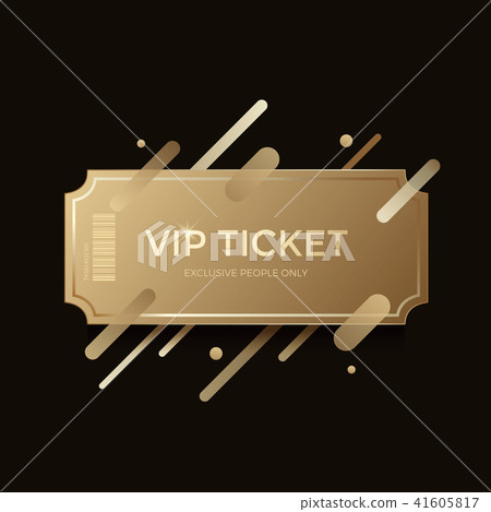 coupon, an invitational card, pattern 41605817